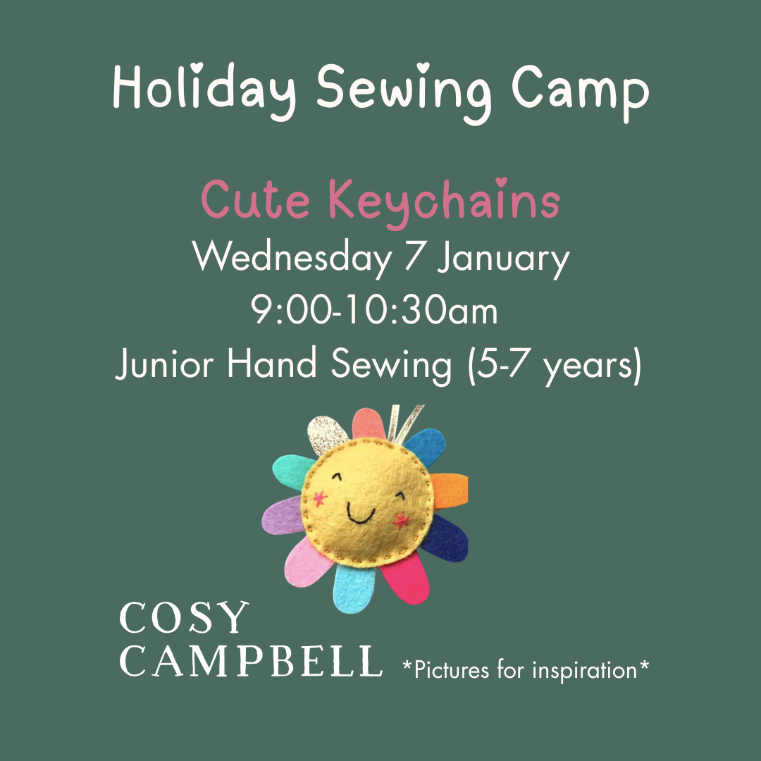 JUNIOR - Cute Keychains - Wednesday 7 January 9:00-10:30am